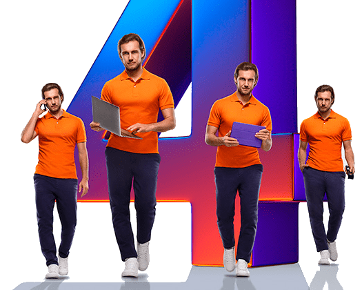 Великолепная четверка Ростелеком в село Путино (Пермский край)